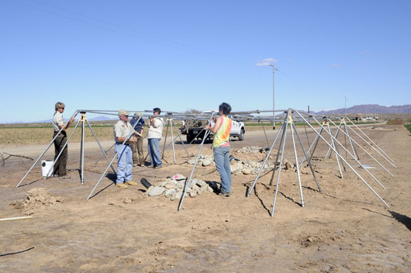 build tent frame